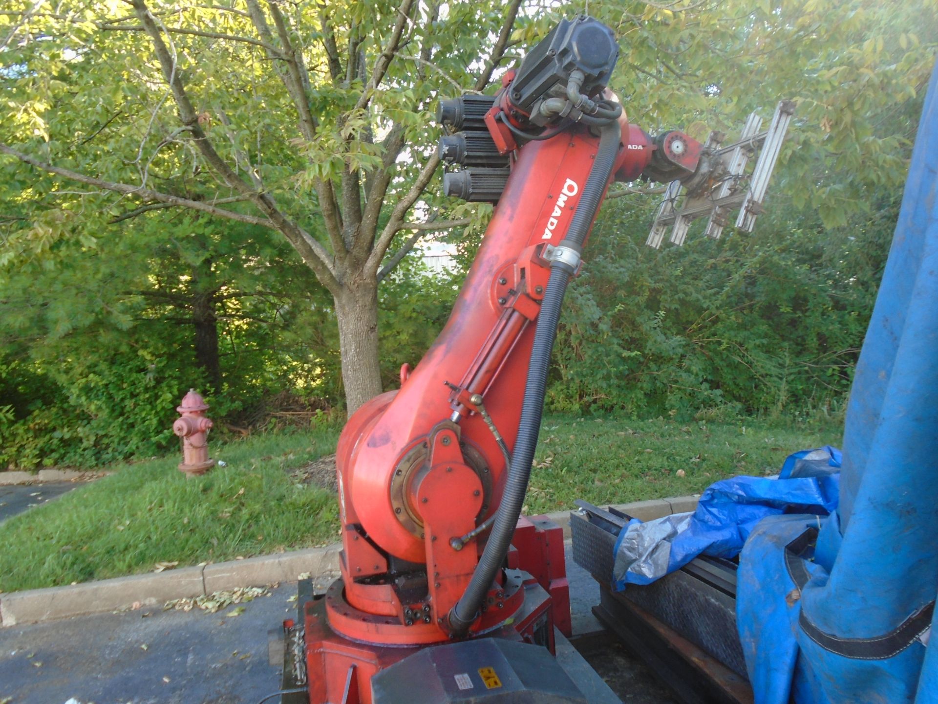 Amada Robot 6 Axis ERY-1950 With 221” L x 36” W Track - Image 11 of 12