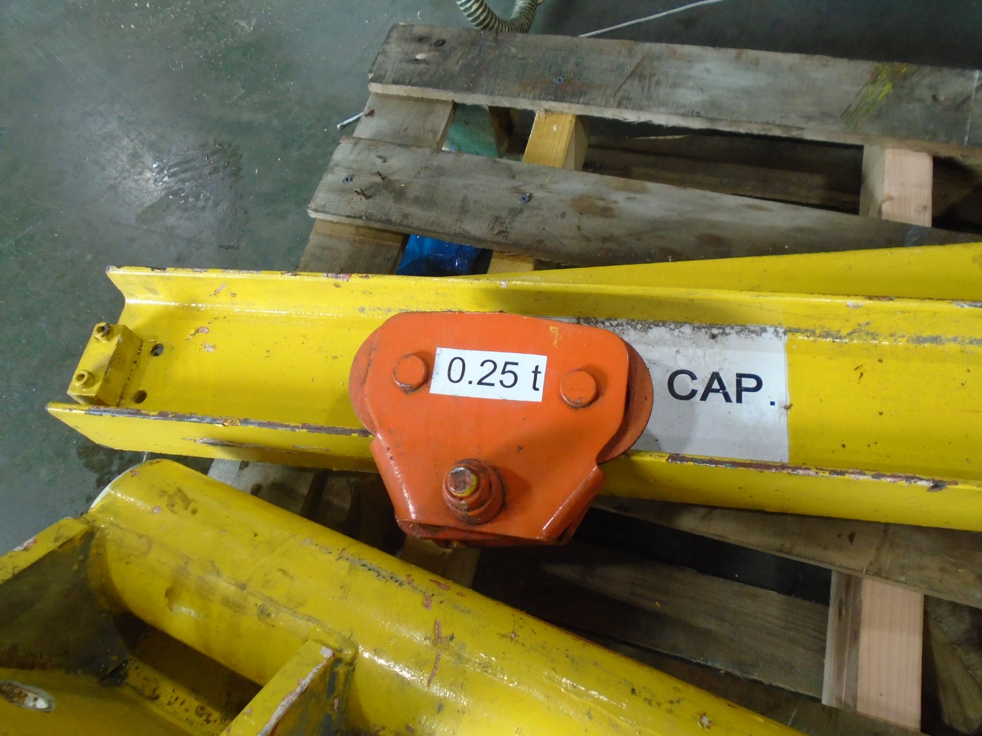 ¼ Ton Capacity Wall Mounted Jib Crane Stock 12347 - Image 3 of 6