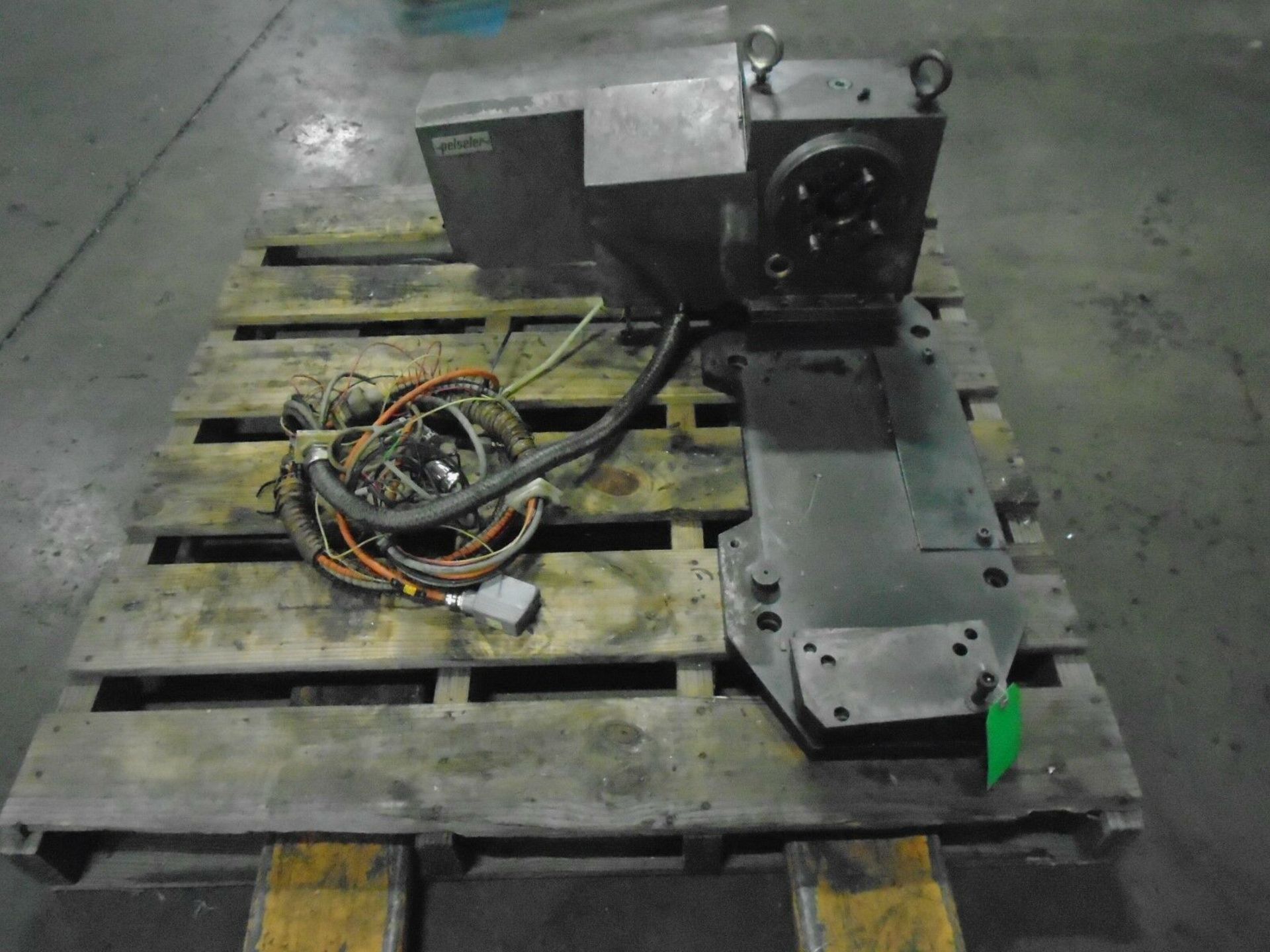 Peisler RT-160 Rotary Table With Base Plate Fanuc Motors Fanuc Motors  1 9/16 ID Hole 12" Swing Base - Image 5 of 5