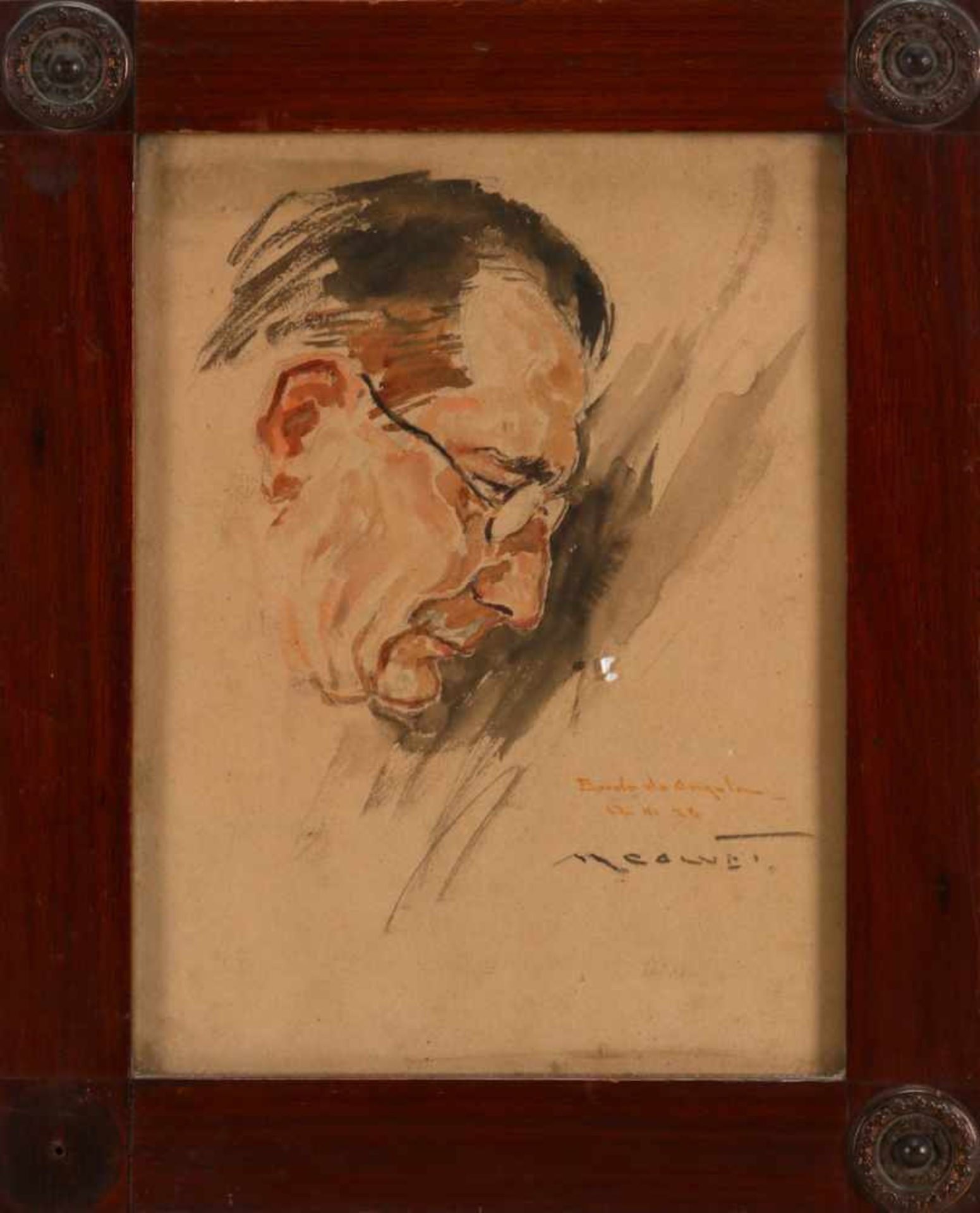 ANTÓNIO CARNEIRO (1872-1930), "BORDO DA ANGOLA"