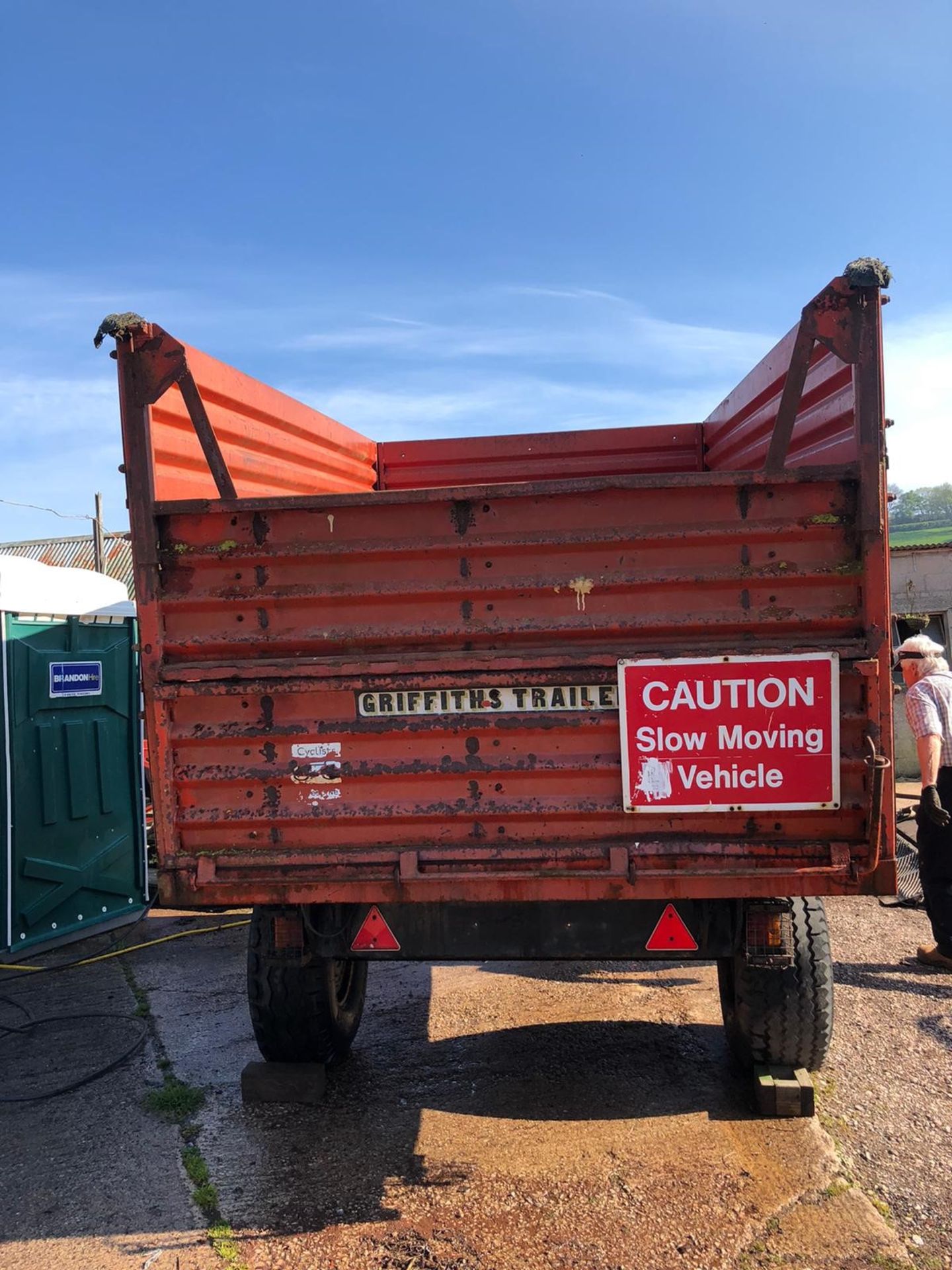 Griffiths 6-ton Hydraulic Tipping Trailer - Image 6 of 7