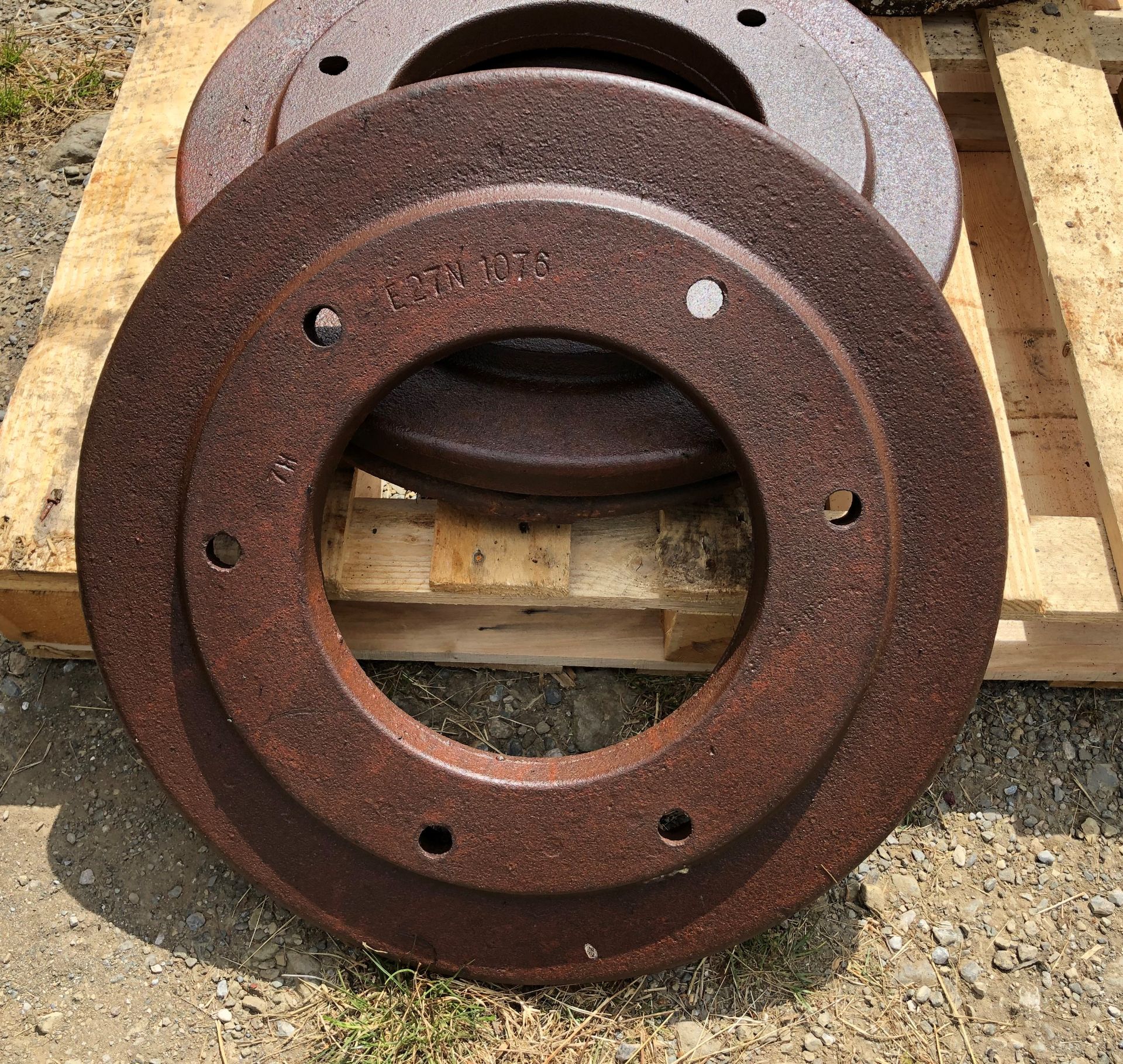 Fordson Major rear wheel weight