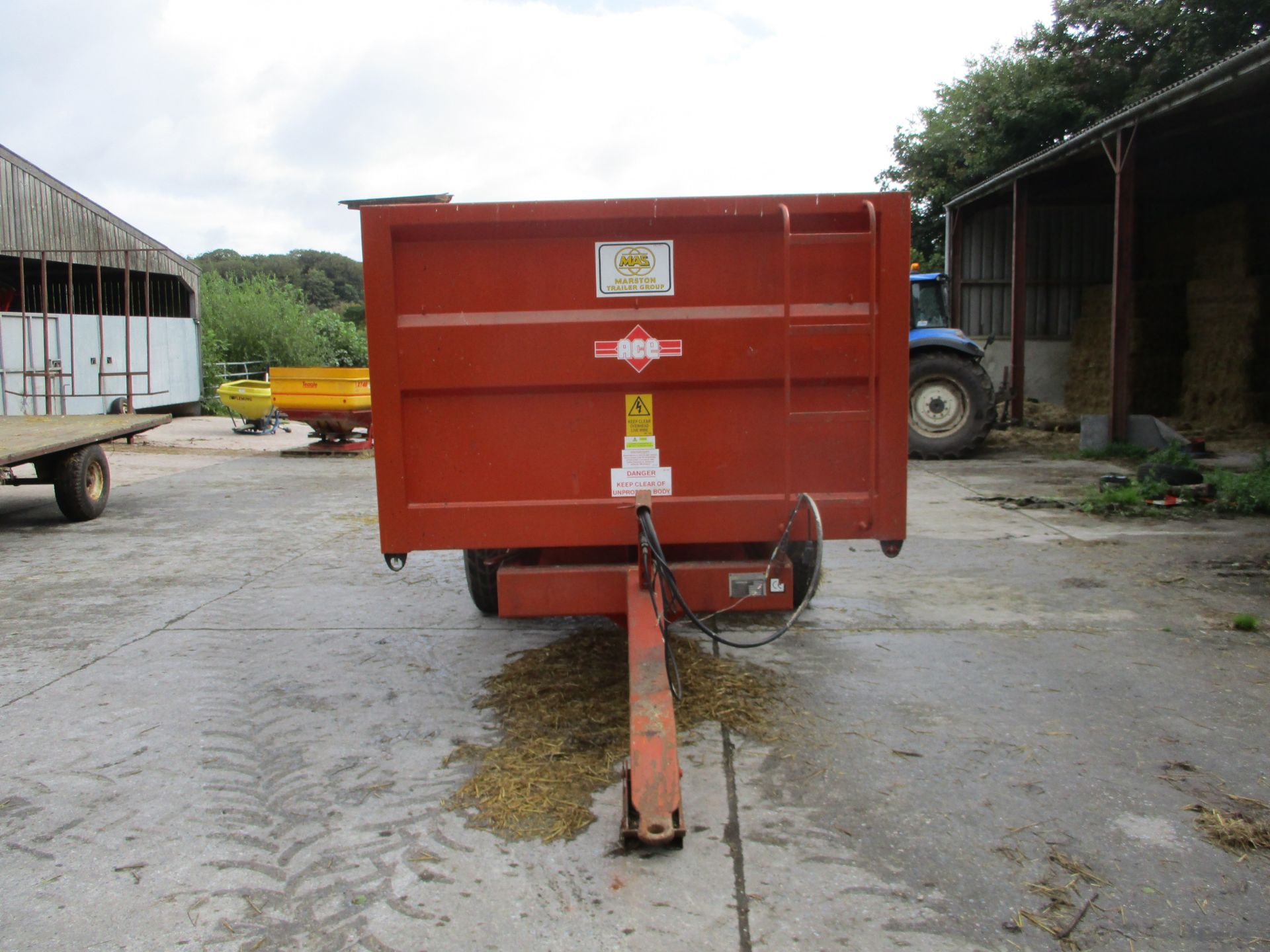 MARSTON 10T TIPPING TRAILER - Image 3 of 5