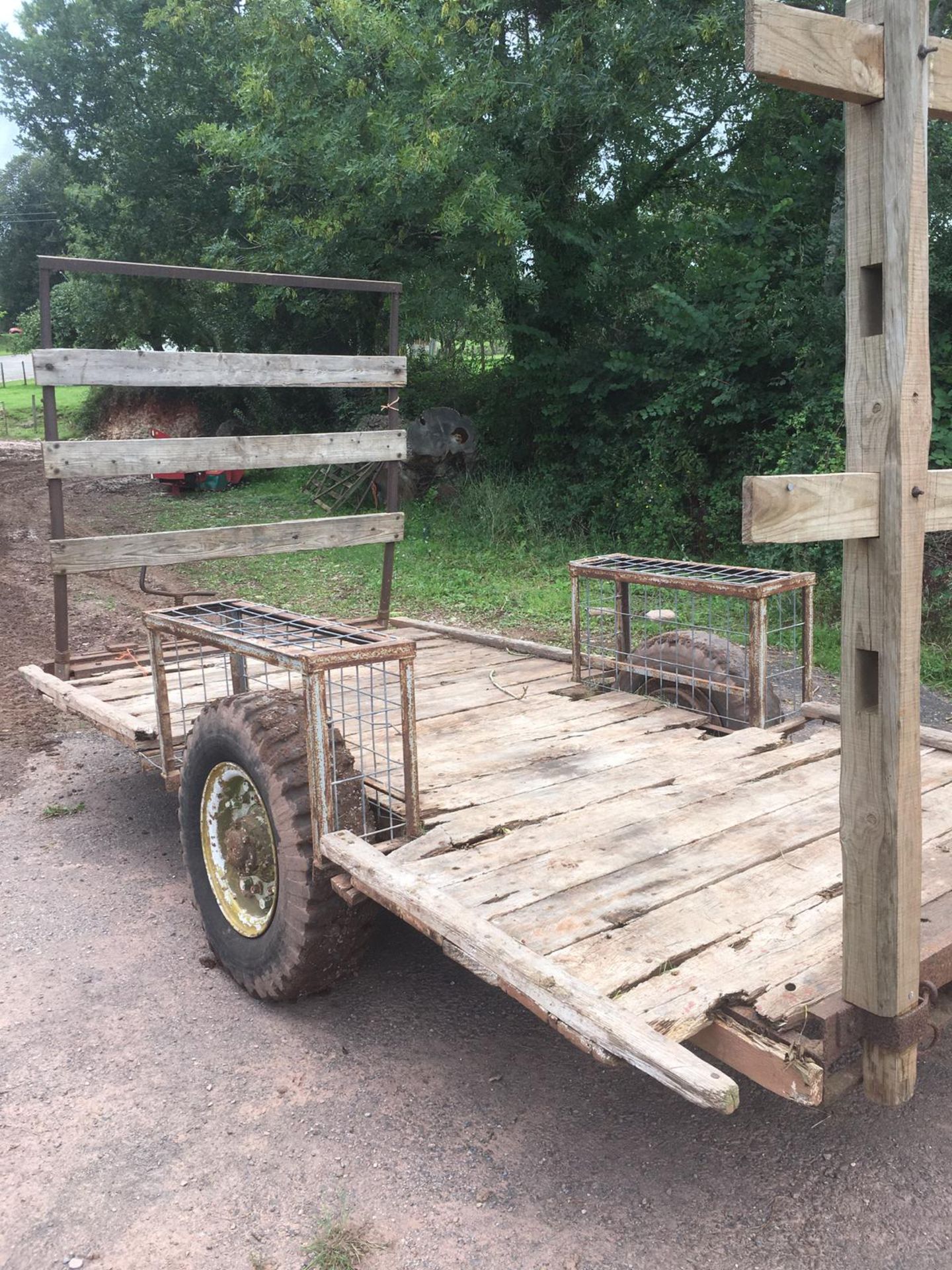 13' X 6' BALE TRAILER - Image 2 of 2
