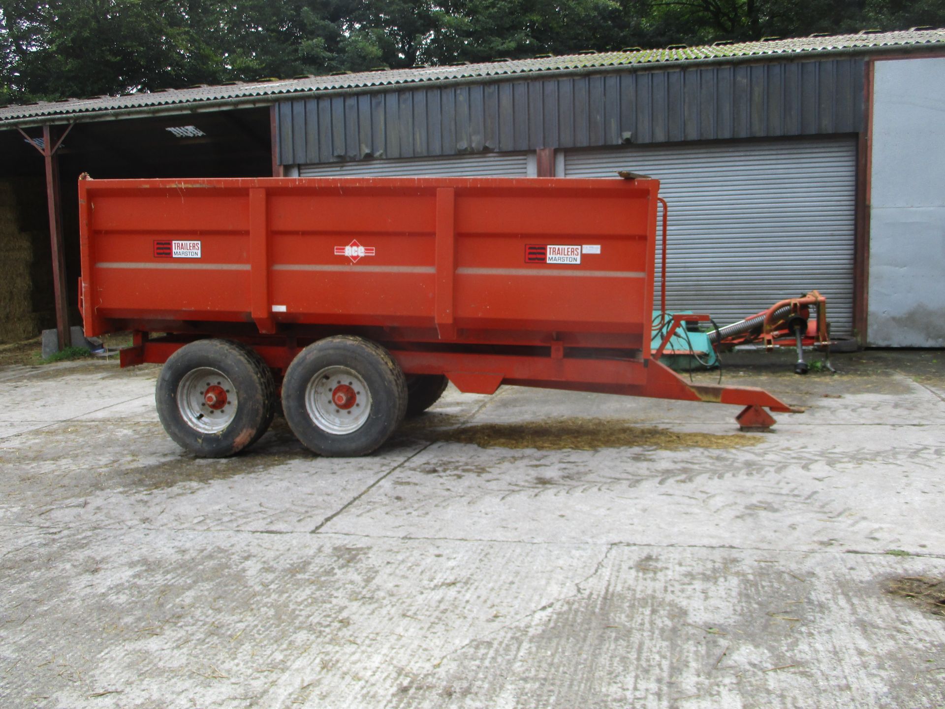 MARSTON 10T TIPPING TRAILER - Image 2 of 5