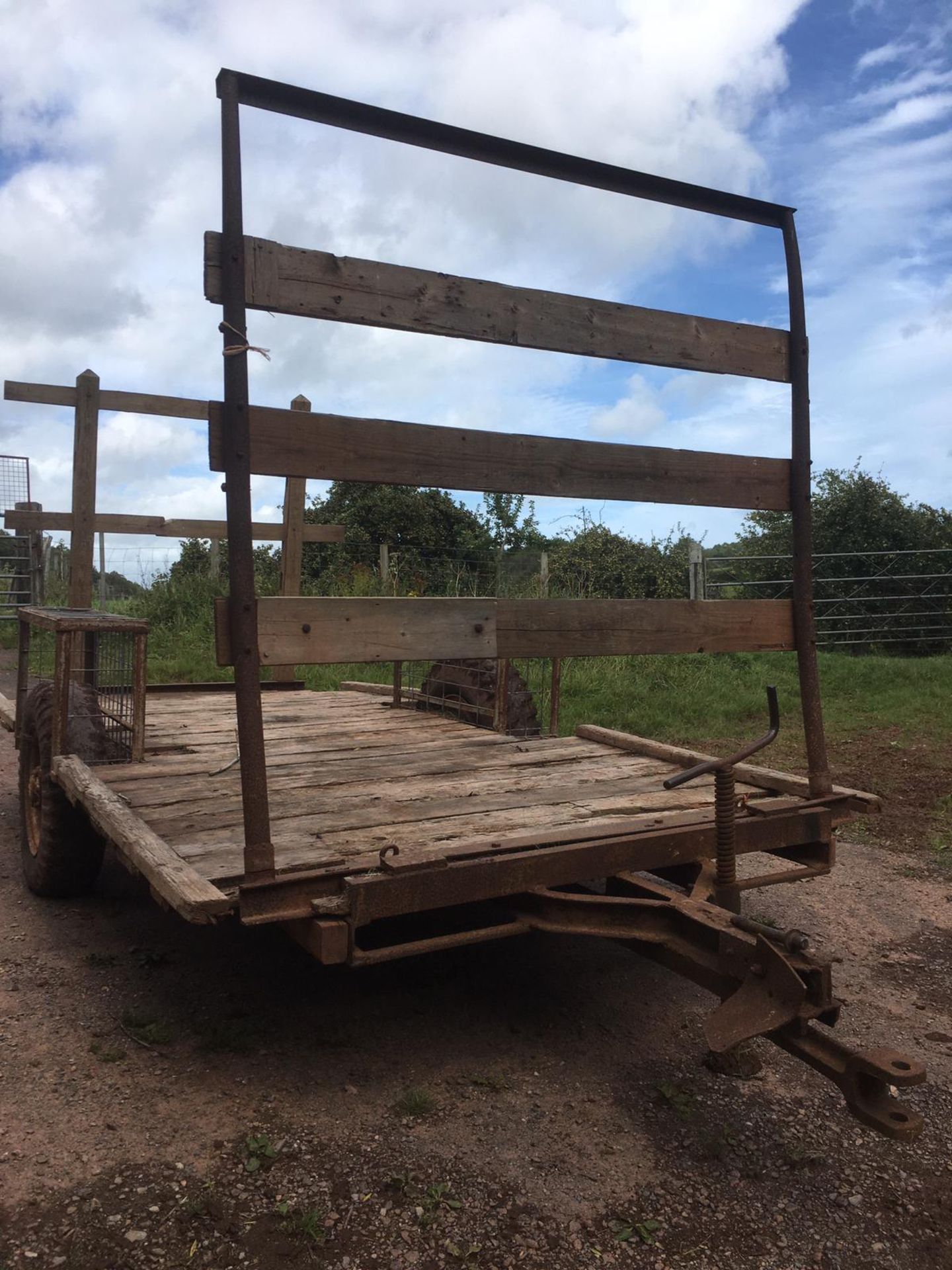 13' X 6' BALE TRAILER