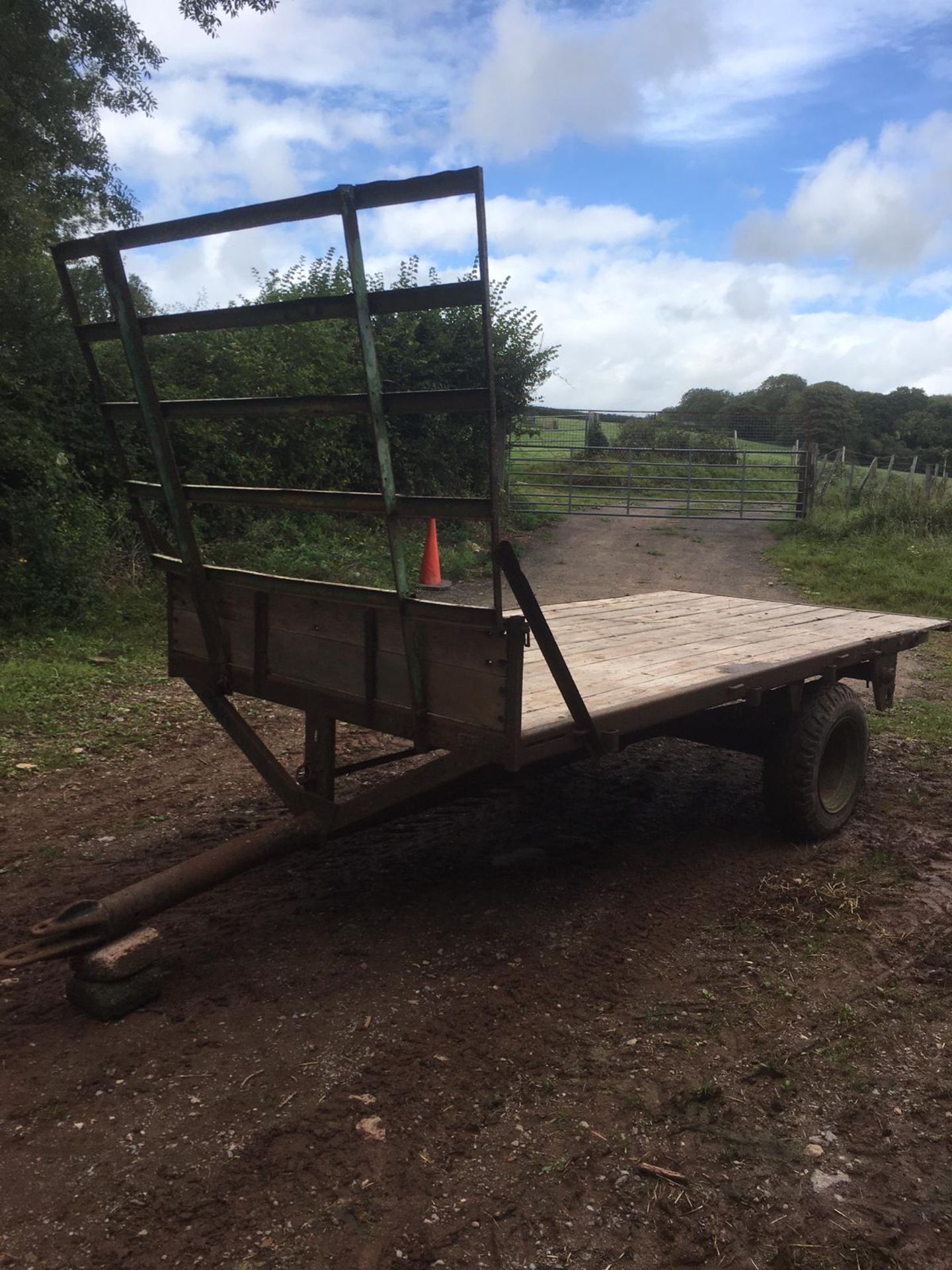 13' X 6' BALE TRAILER