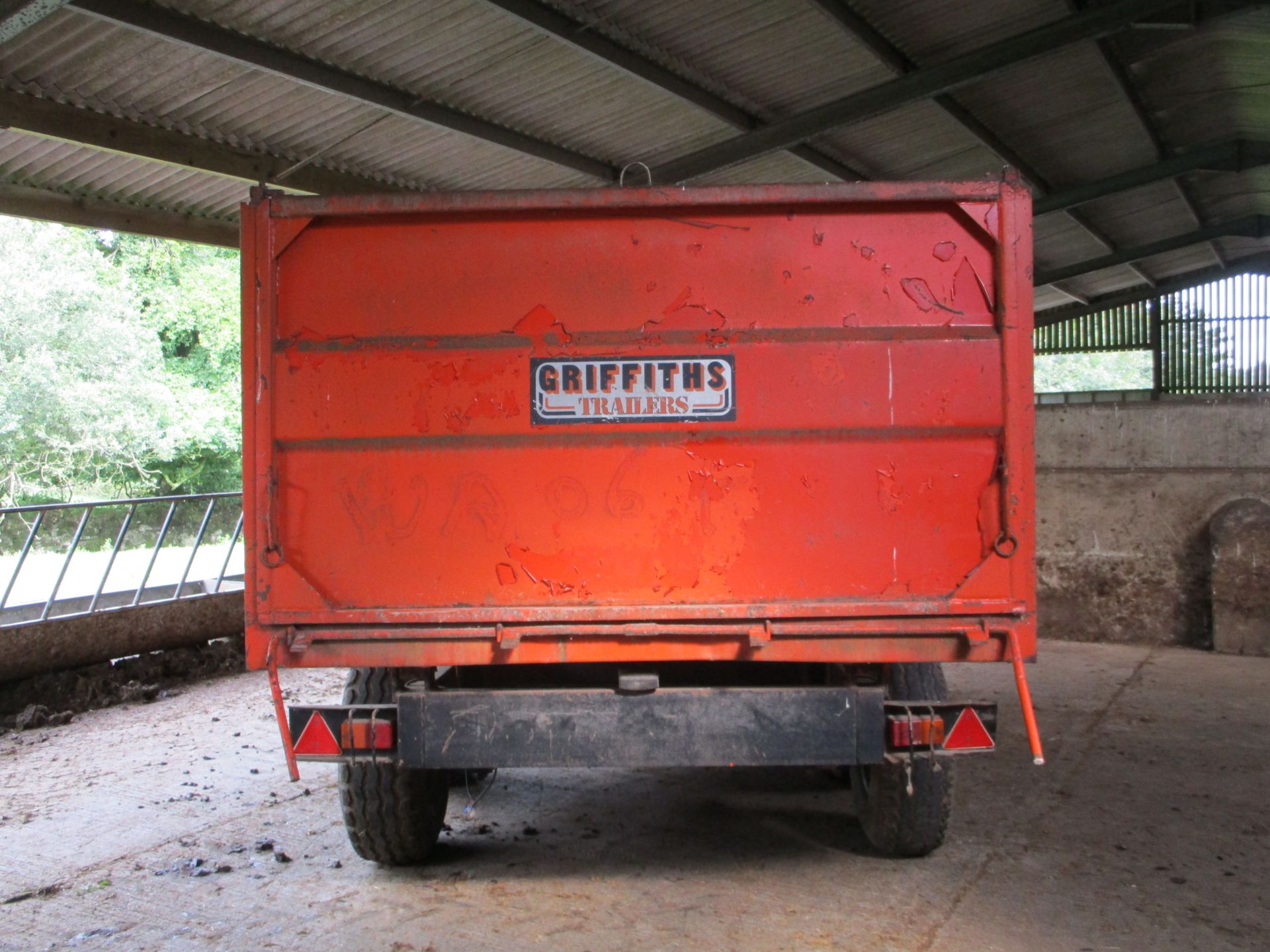 GRIFFITHS 10T TIPPING TRAILER - Image 3 of 8