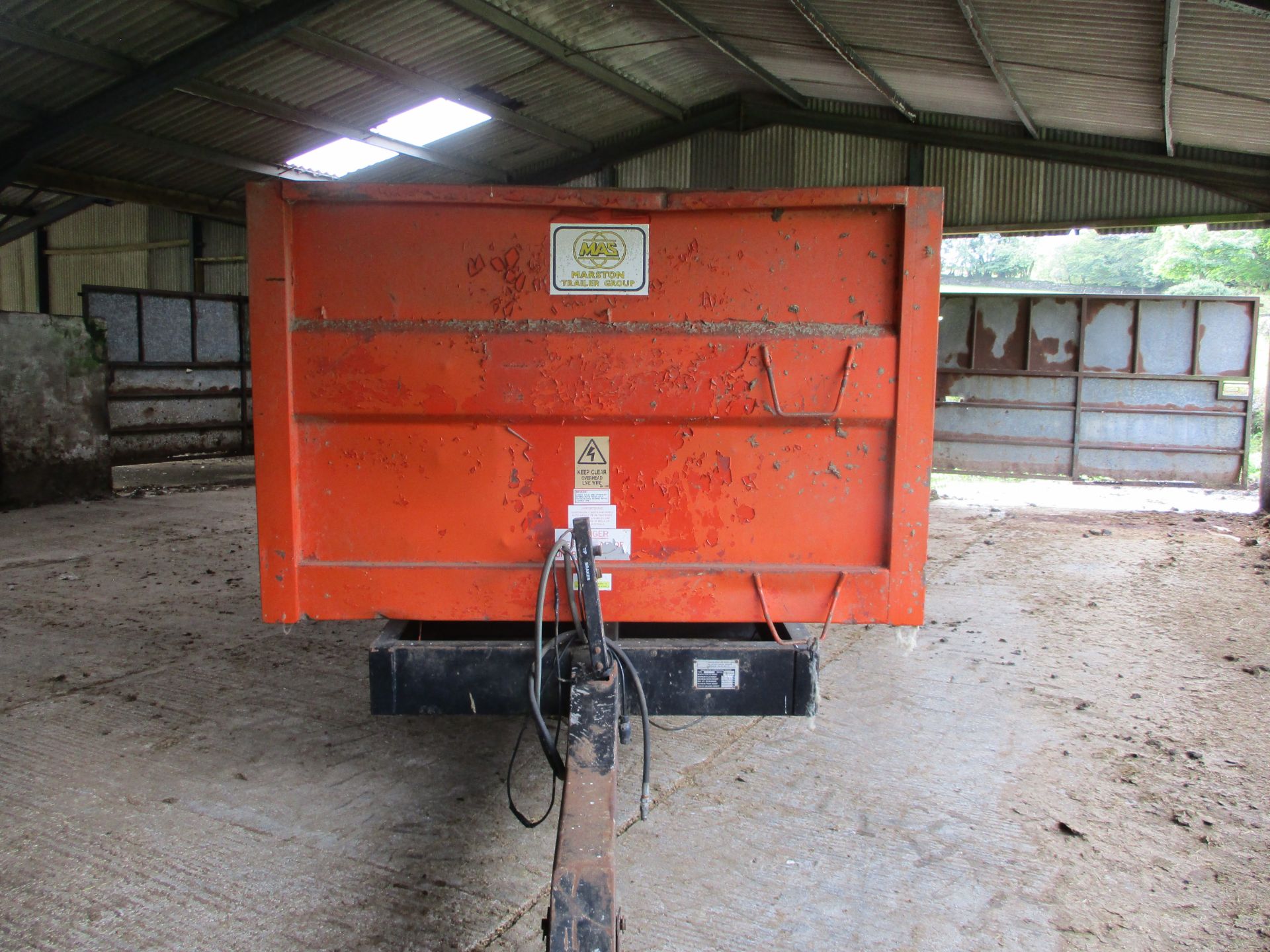 GRIFFITHS 10T TIPPING TRAILER - Image 4 of 8