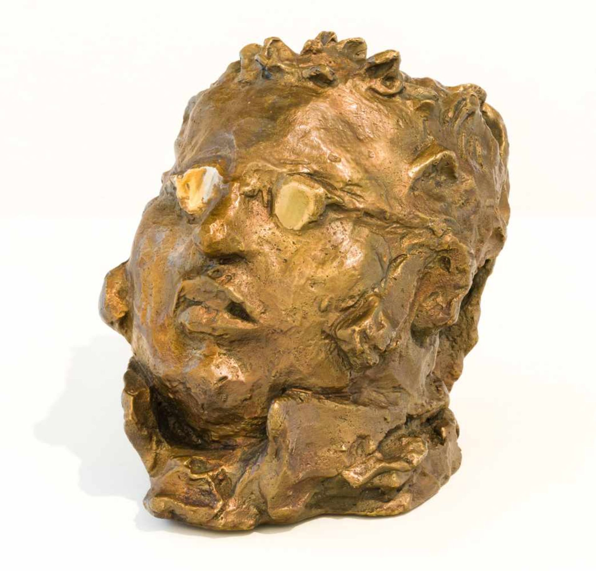 Alfred HrdlickaWien 1928 - 2009 WienSchubertBronze patiniert / bronze patinated16 x 20 x 14