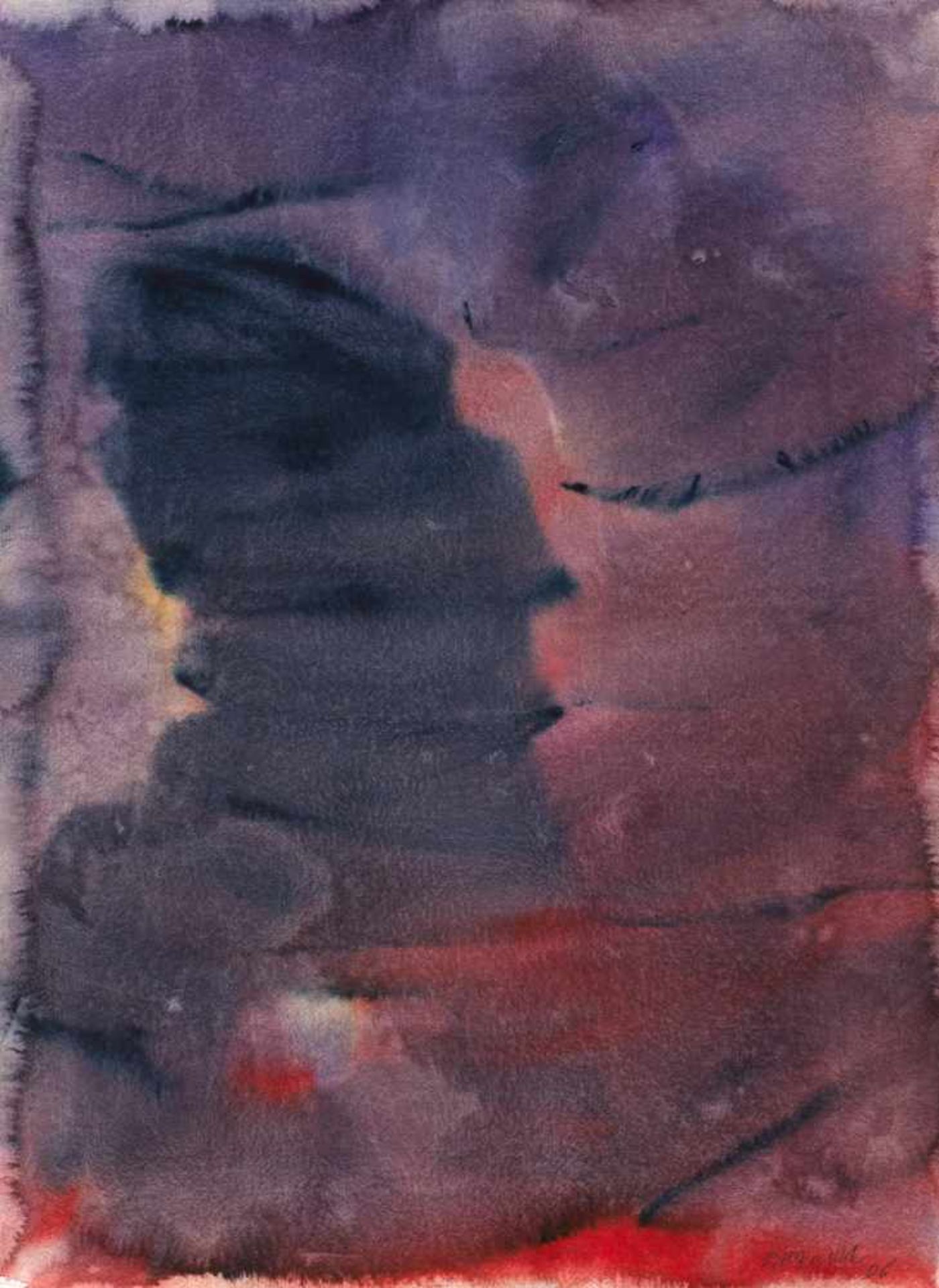 Herbert BrandlGraz 1959 *Ohne Titel / untitledAquarell auf Bütten / watercolour on hand-made paper76