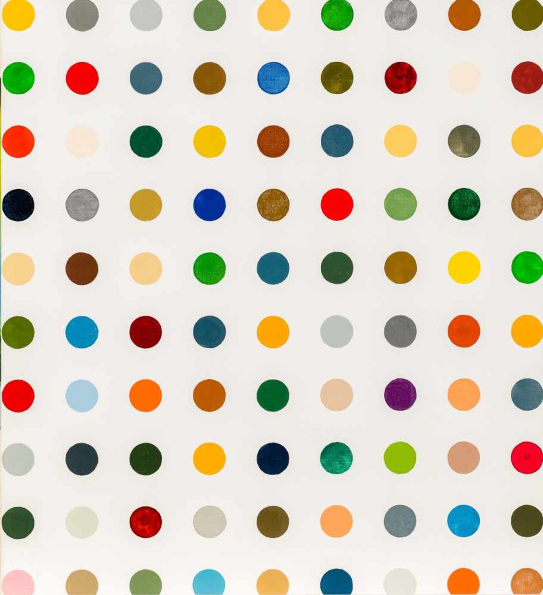 Damien HirstBristol 1965 *Painting-By-NumbersEmailfarben auf grundierter Leinwand (inkl.