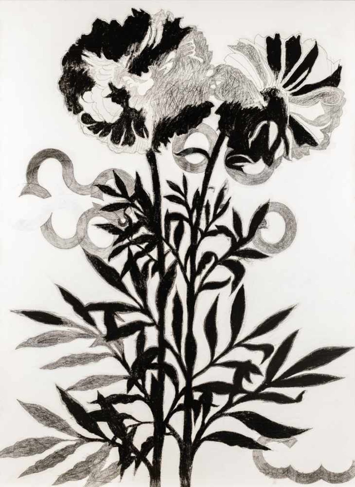 Franz Graf (hs art)Tulln 1954 *Mother flowerMischtechnik auf Leinwand / mixed media on canvas150 x