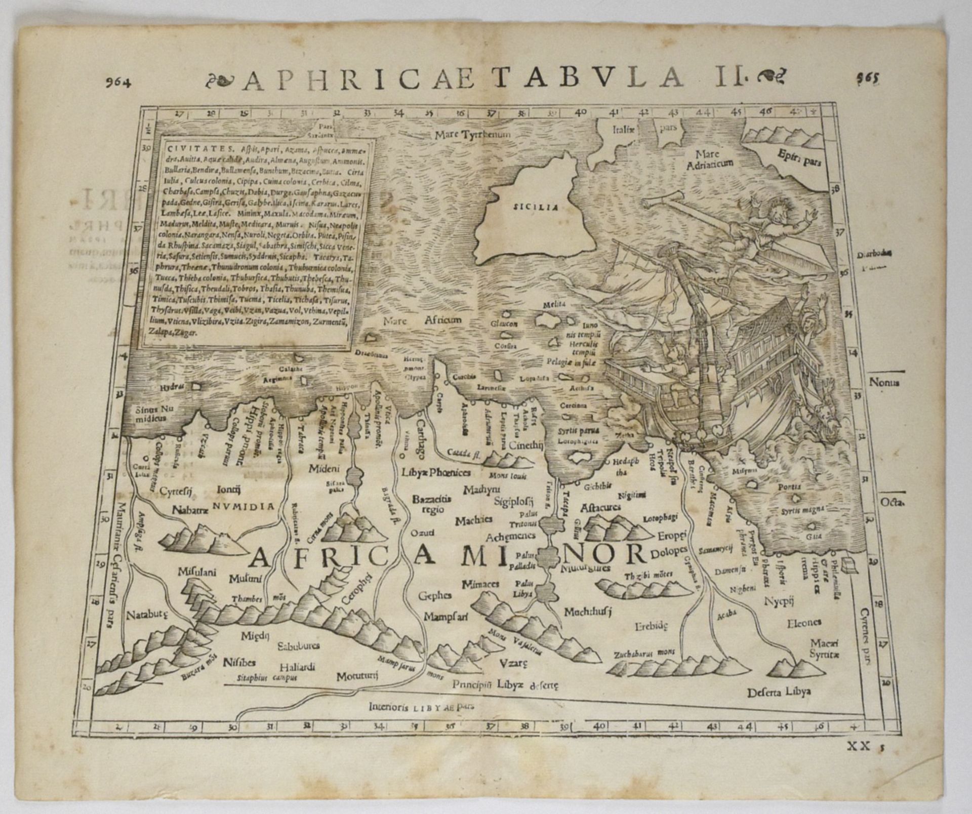 Grp: 13 Maps of Italy and from Munster's Cosmographia 17th-19th c.