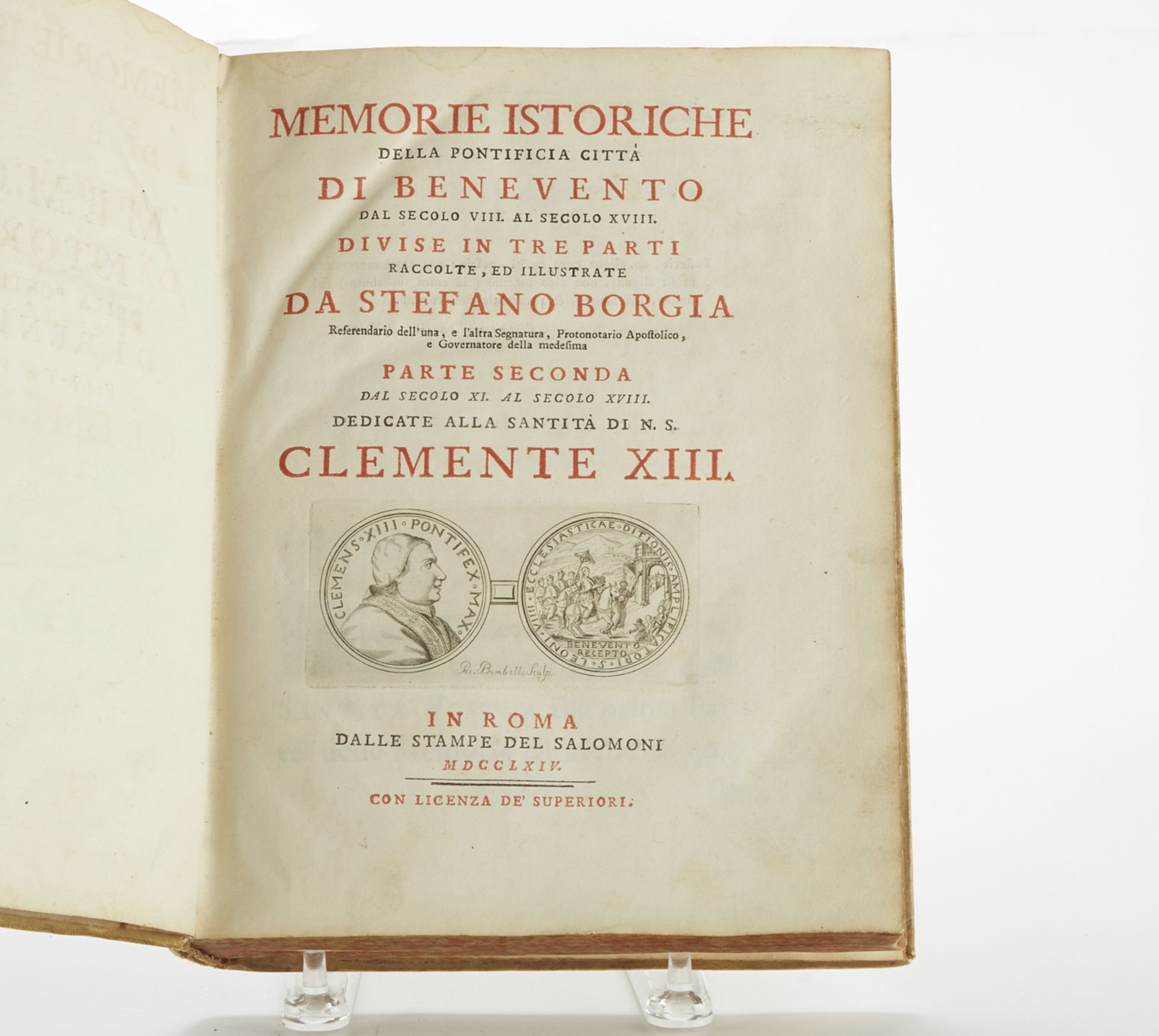 Memorie Istoriche della Potificia Citta de Benevento - Bild 3 aus 4
