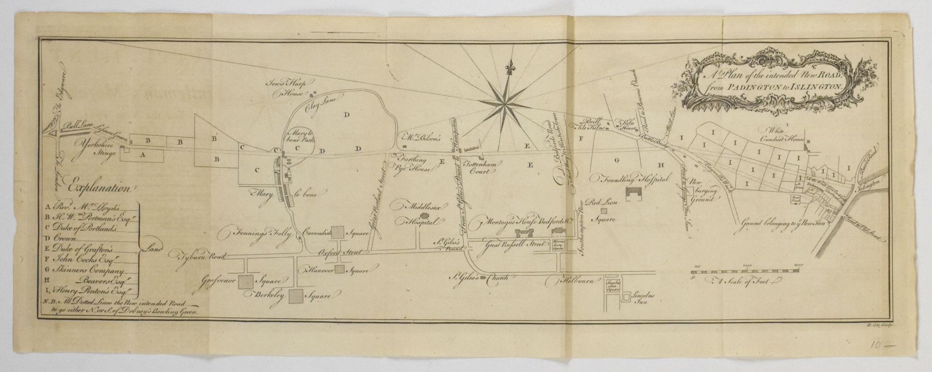 Grp: 10 Maps of British Cities w/ 1 Map Venice - Bild 4 aus 9