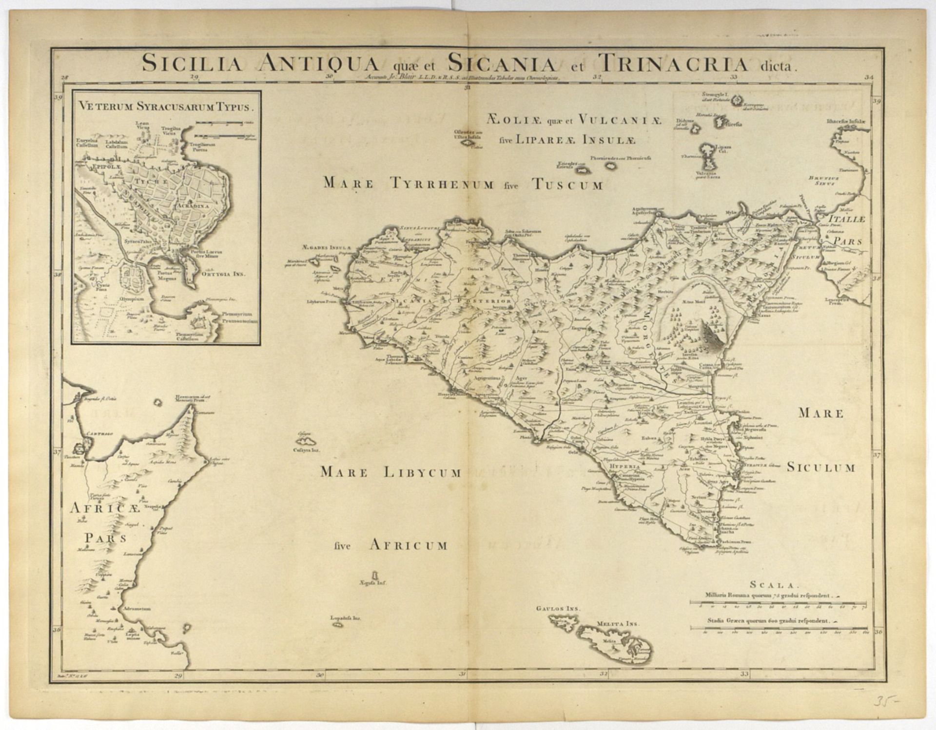 Grp: 7 Maps of Sicily and Sardinia Italy - Bild 3 aus 6