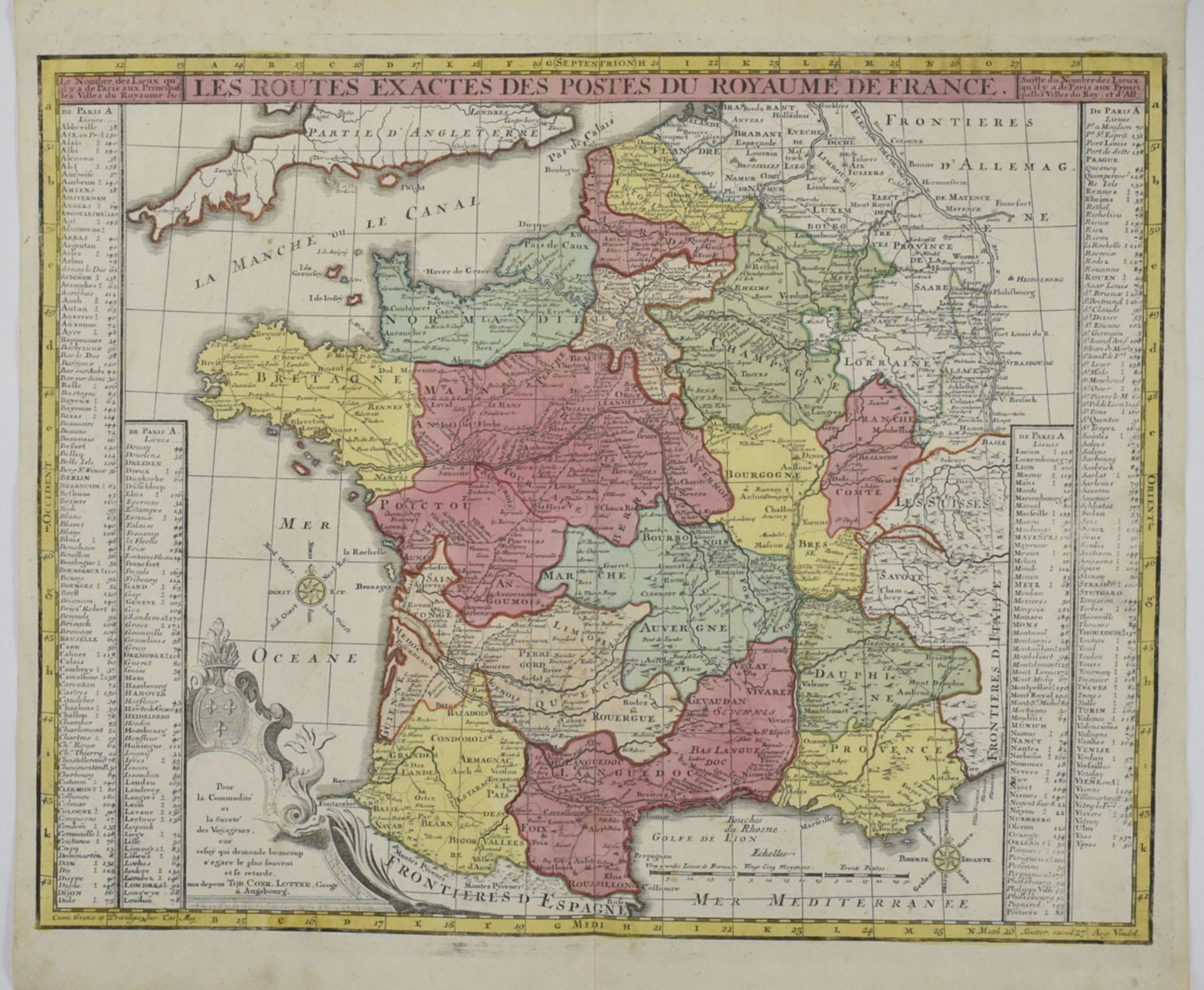 Grp: 11 Maps of France - Bild 7 aus 9