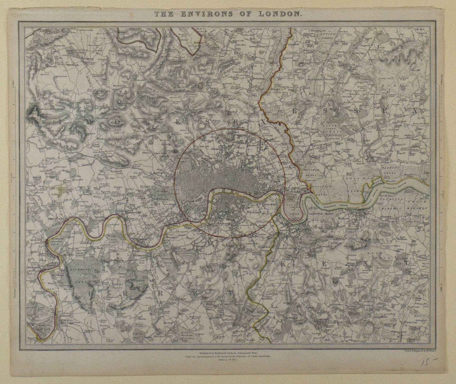 Grp: 10 Maps of British Cities w/ 1 Map Venice - Bild 8 aus 9