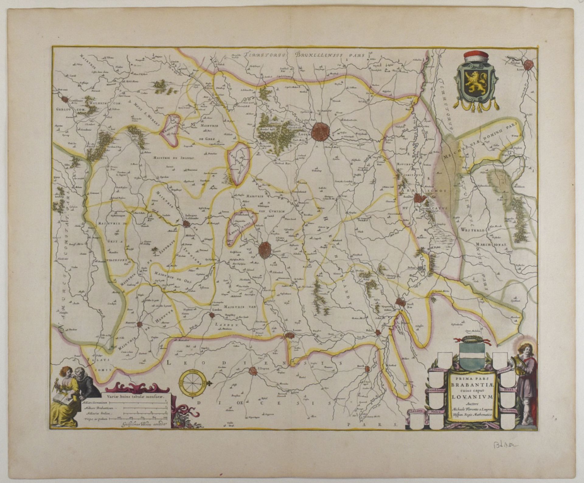 Grp: 4 Regional Maps Blaeu Ortelius - Bild 2 aus 3