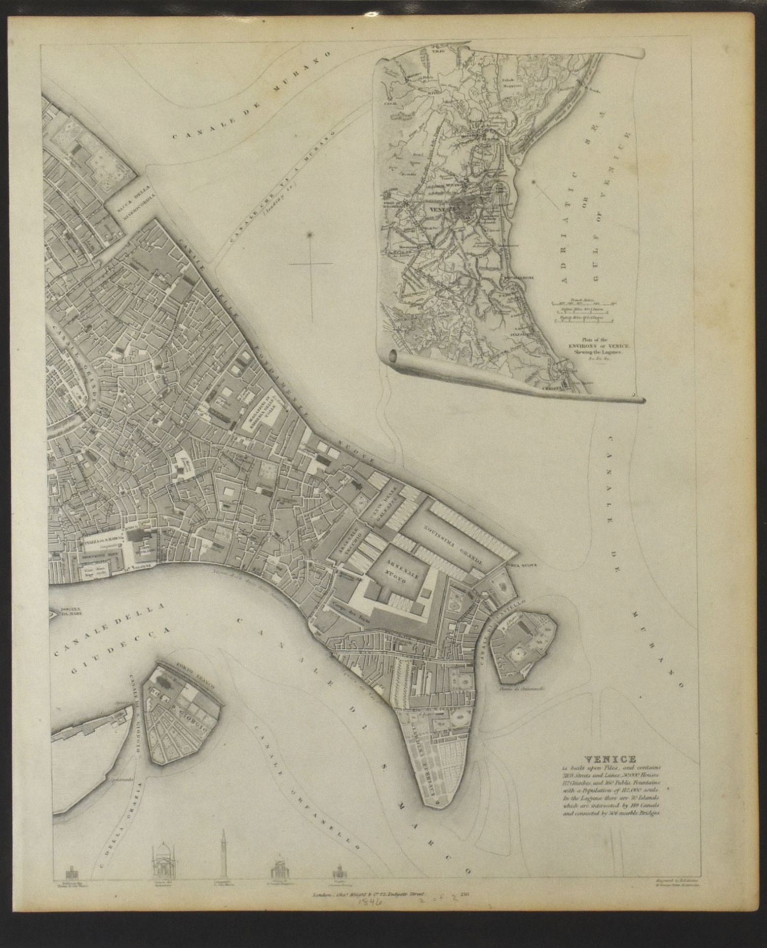 Grp: 10 Maps of British Cities w/ 1 Map Venice - Bild 9 aus 9