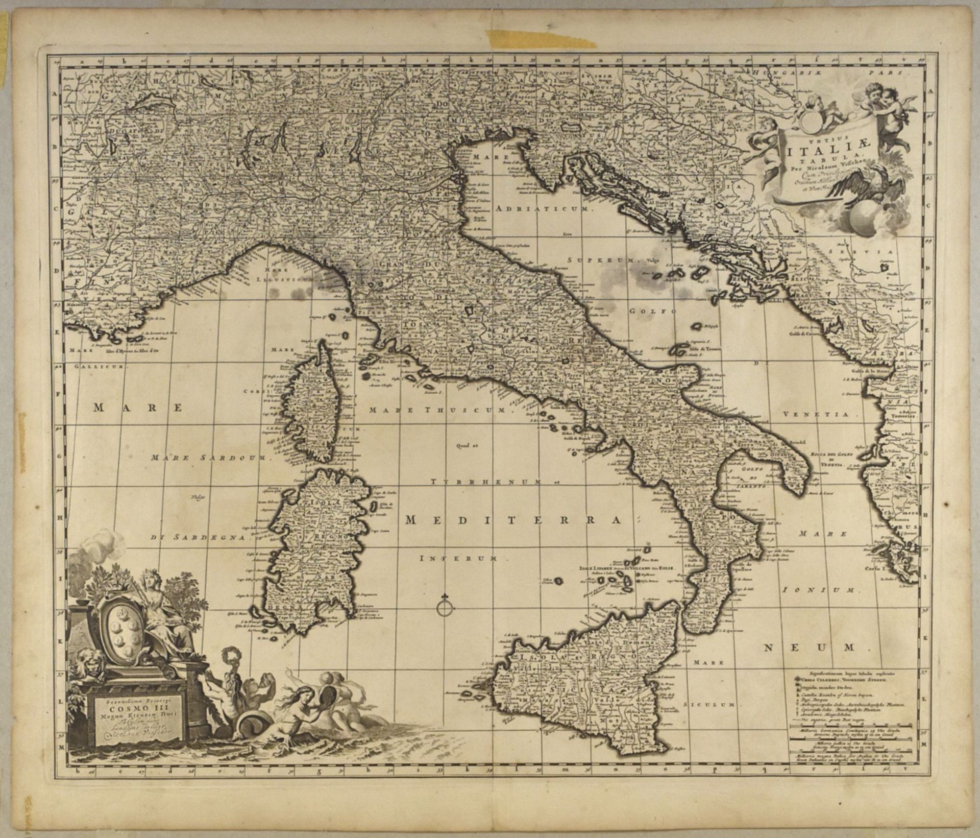 Grp: 6 Maps of Italy 18th-19th c. - Bild 4 aus 5