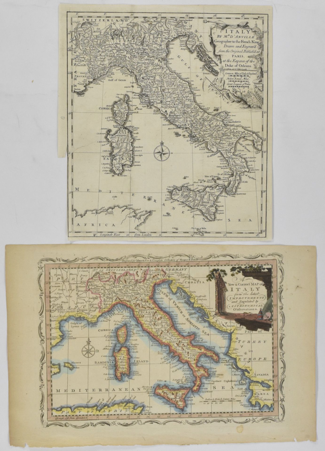 Grp: 11 Maps of Italy - Bild 7 aus 9