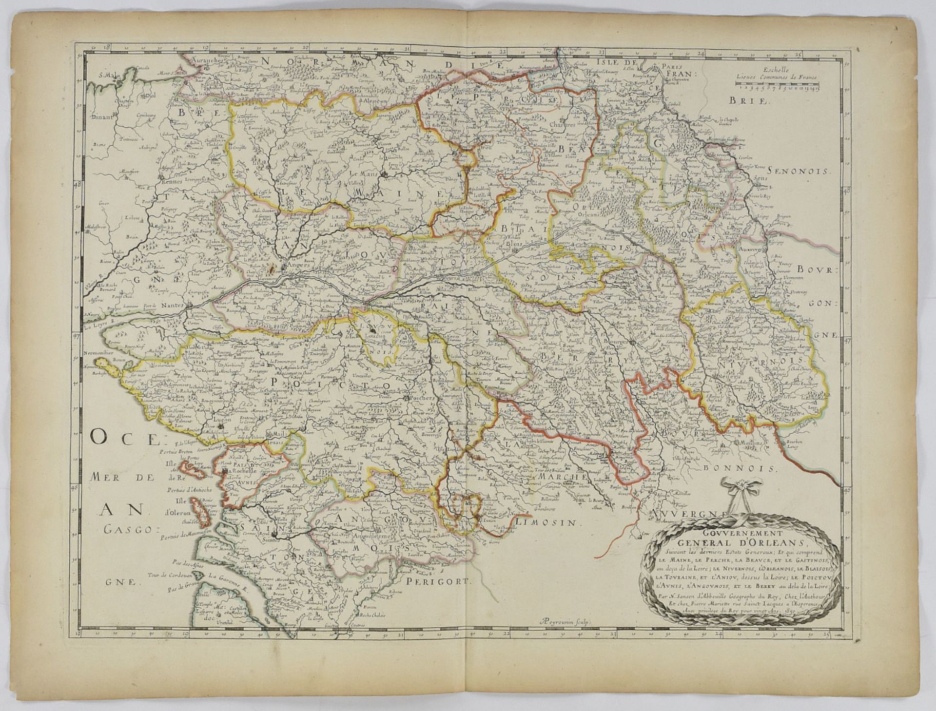 Grp: 9 Maps of France - Bild 5 aus 8