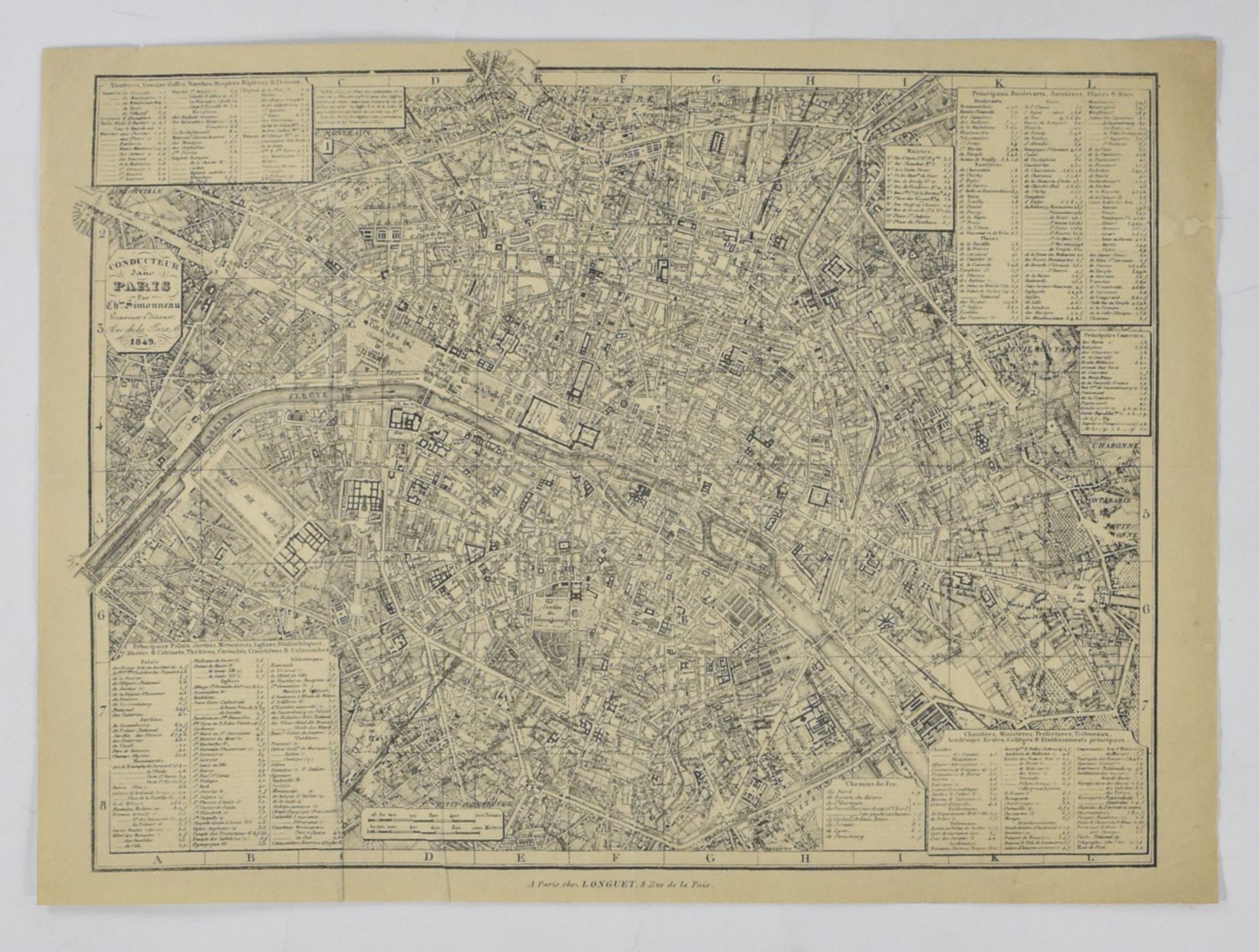 Grp: 7 Maps of Paris - Bild 2 aus 7