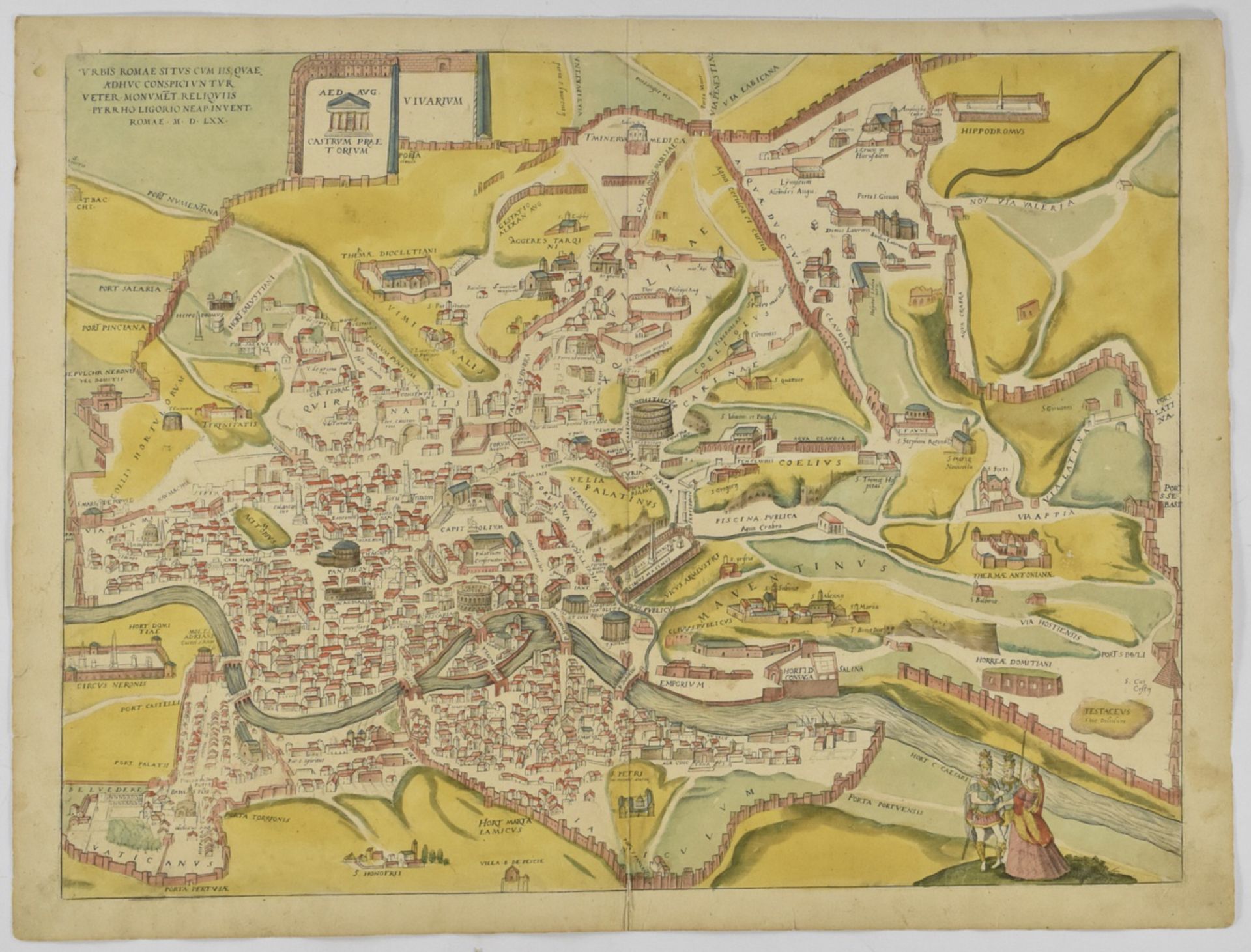 Group of Maps of Rome - Bild 2 aus 6