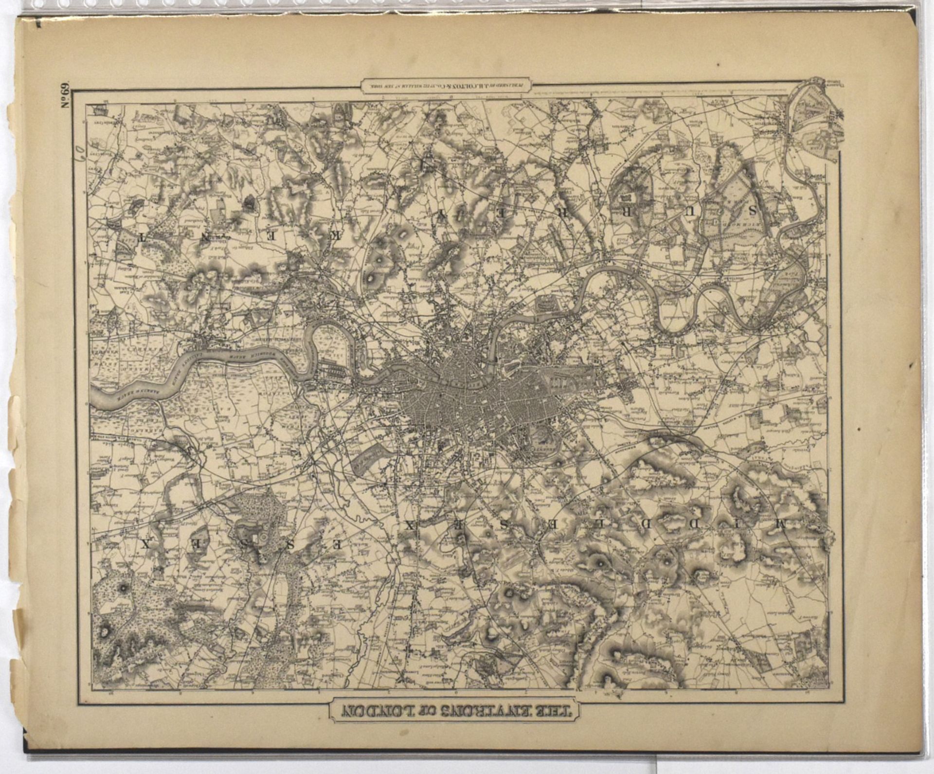 Grp: 10 Maps of British Cities w/ 1 Map Venice - Bild 5 aus 9