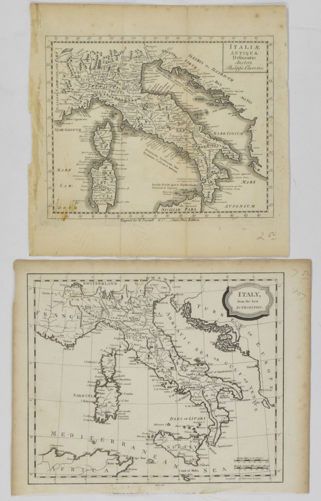 Grp: 11 Maps of Italy - Bild 8 aus 9