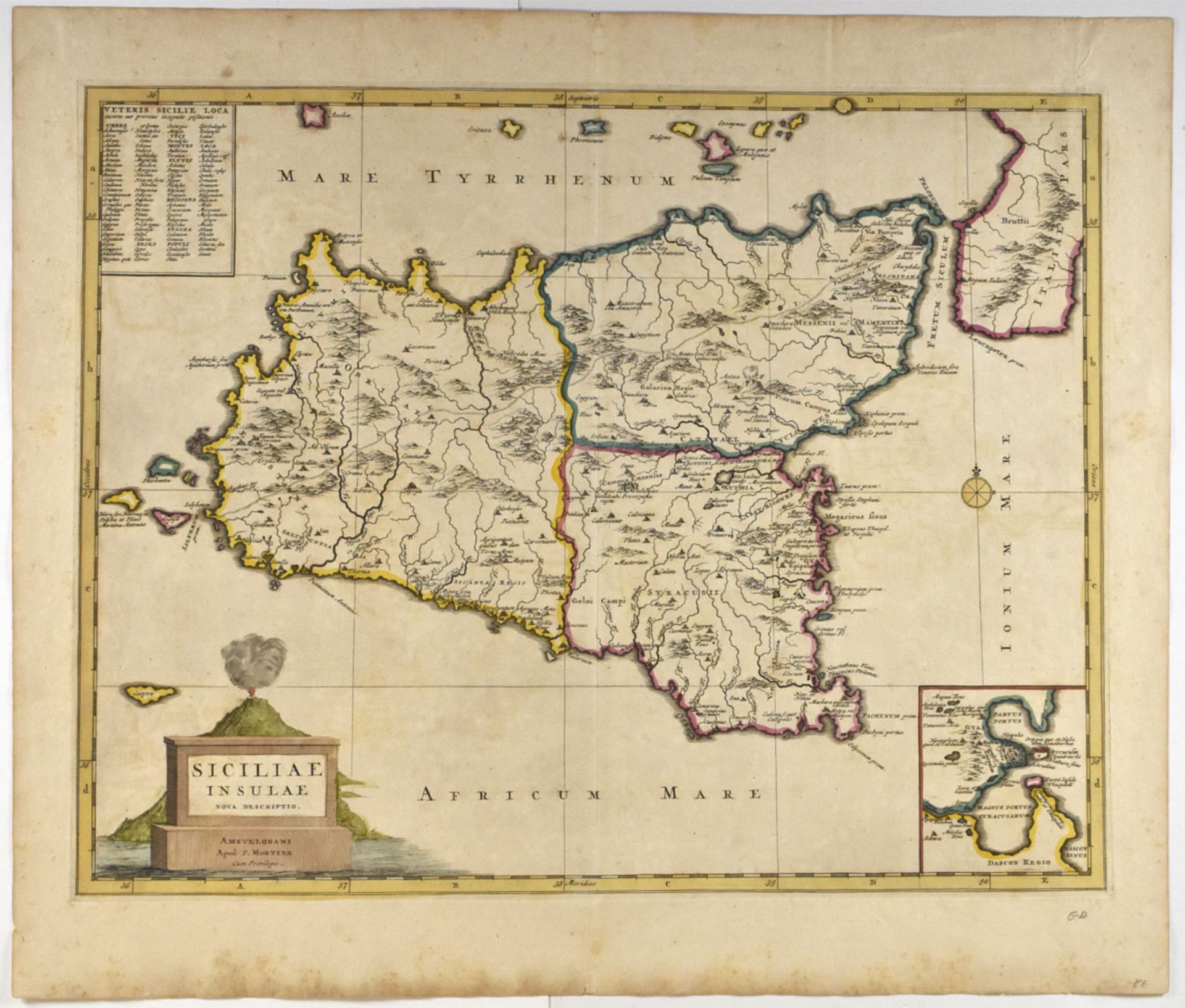 Grp: 7 Maps of Sicily and Sardinia Italy - Bild 5 aus 6