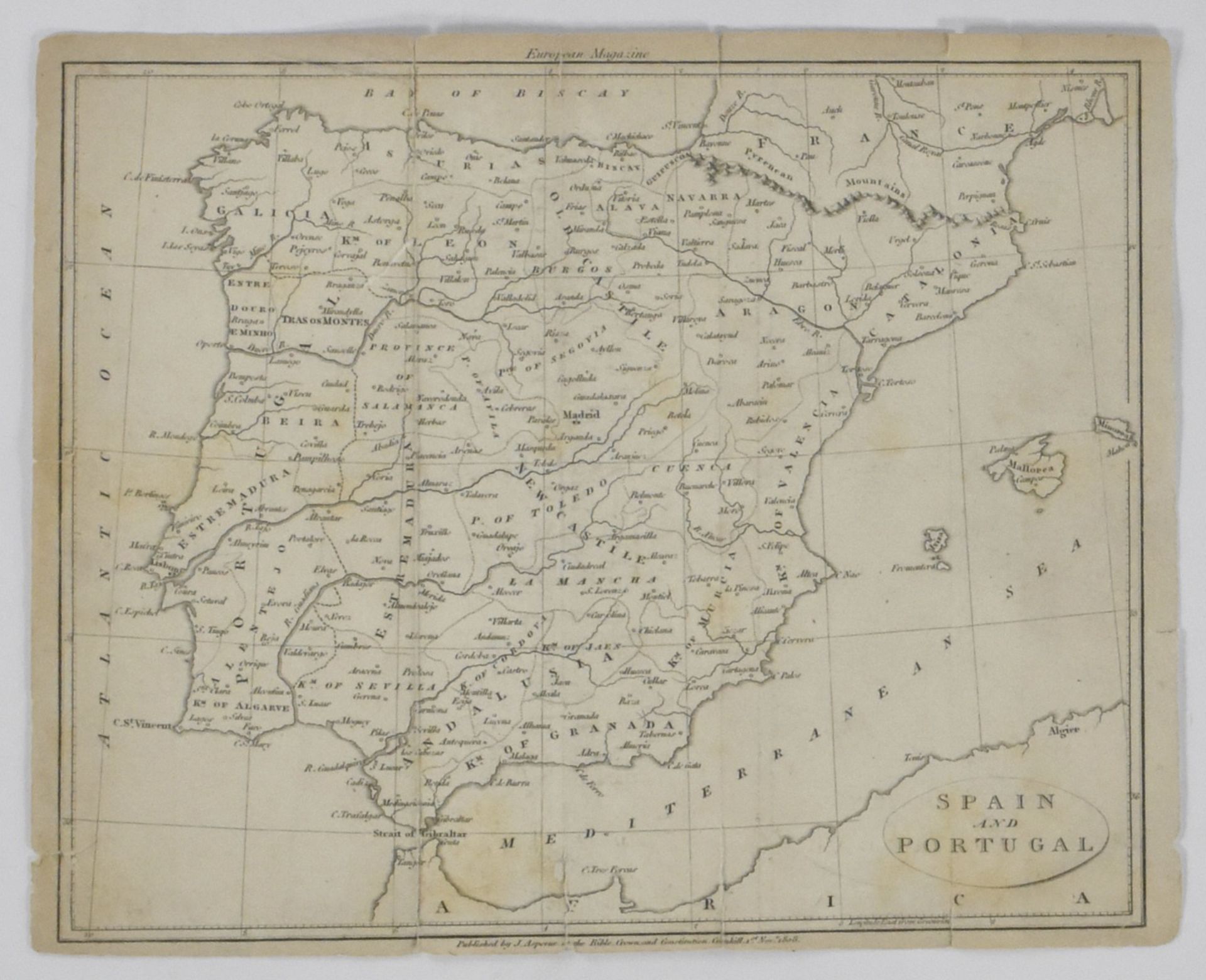 Grp: Maps of Iberia and France - Bild 2 aus 8