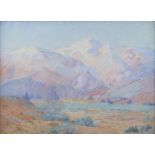 Edwin Minot Dawes Mountain Landscape Oil on Board