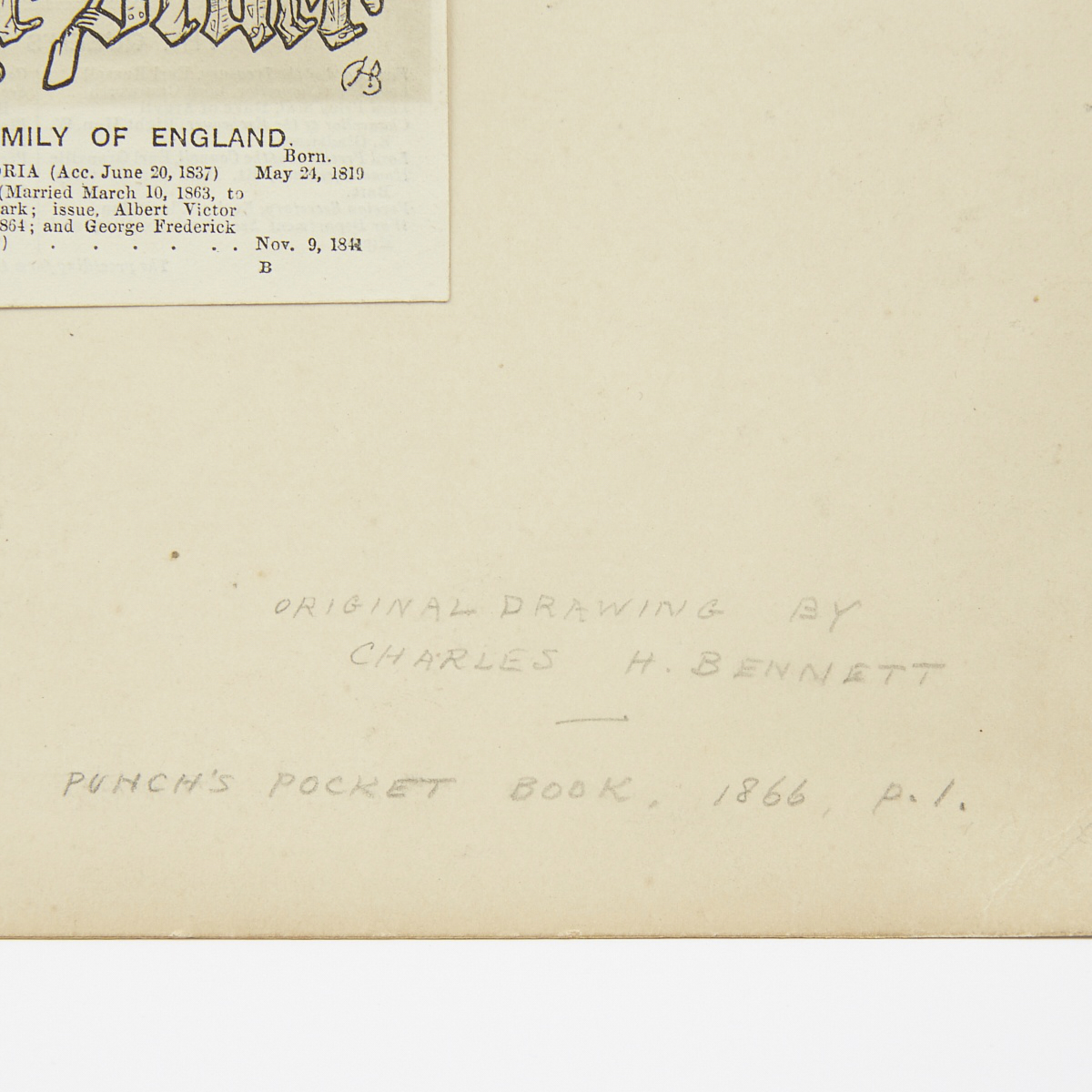 Charles H. Bennett Drawing and Print - Image 5 of 5