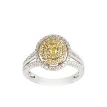 Yellow Diamond Unity Ring