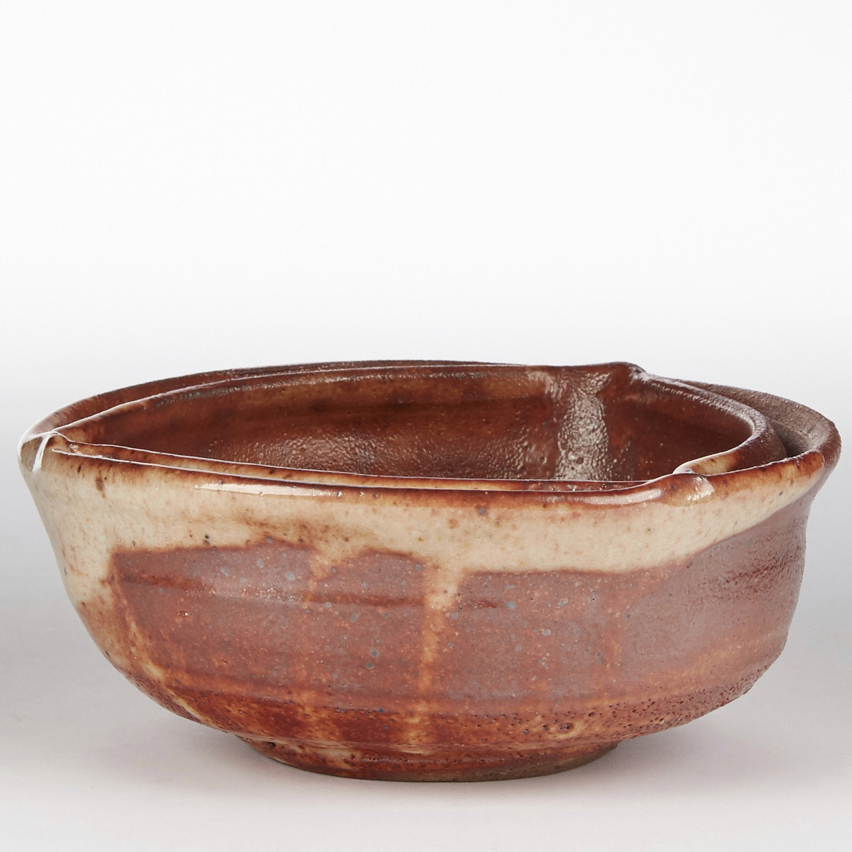 Warren MacKenzie Split Rim Studio Pottery Bowl - Image 2 of 7