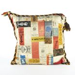 Political Ribbon Quilt Pillow