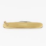 Gold Plated 2-Blade Pocket Knife