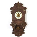 Lenzkirch German Art Nouveau Wall Clock