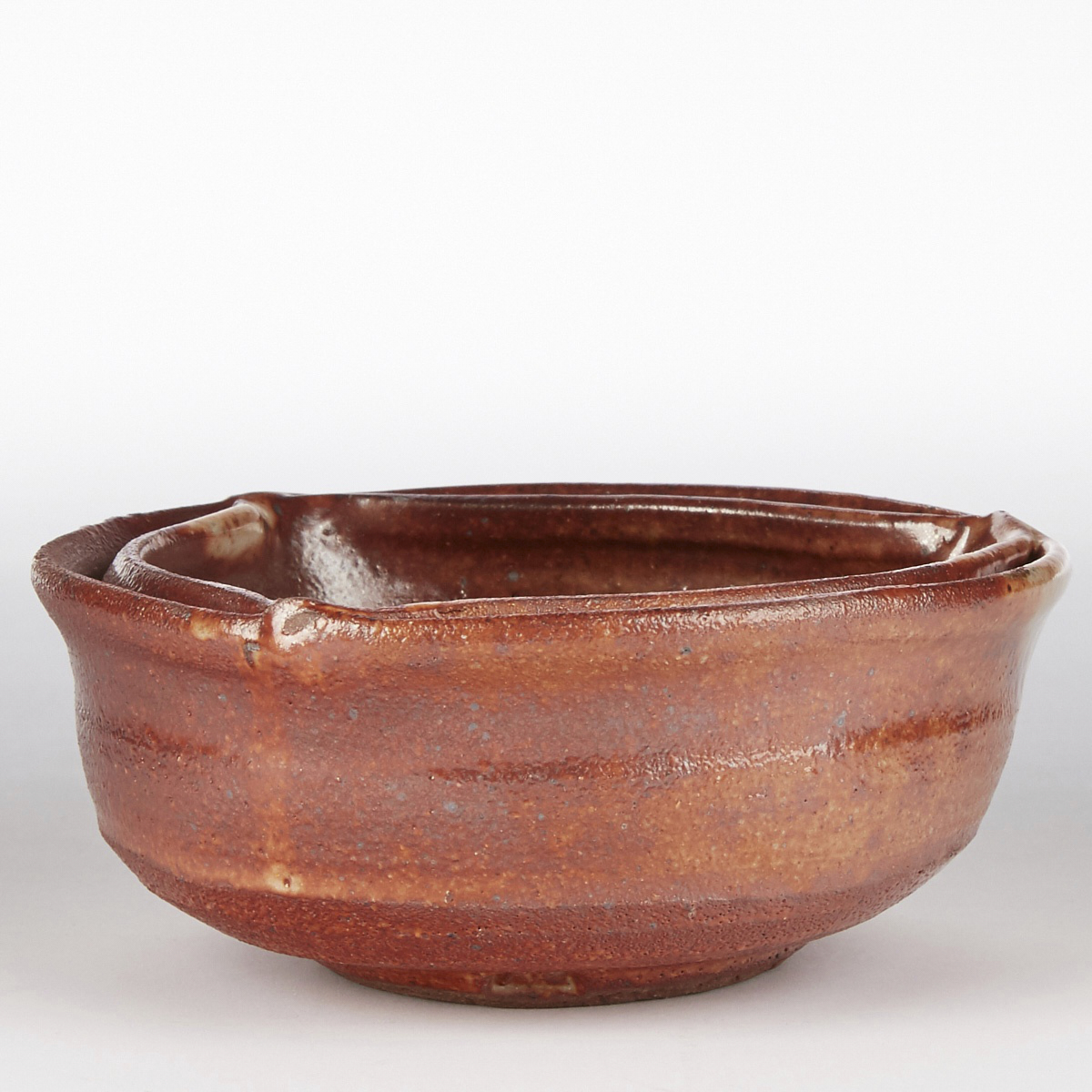 Warren MacKenzie Split Rim Studio Pottery Bowl - Image 3 of 7