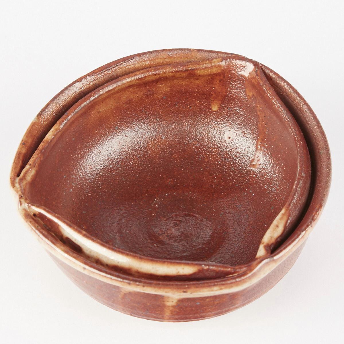 Warren MacKenzie Split Rim Studio Pottery Bowl - Image 5 of 7