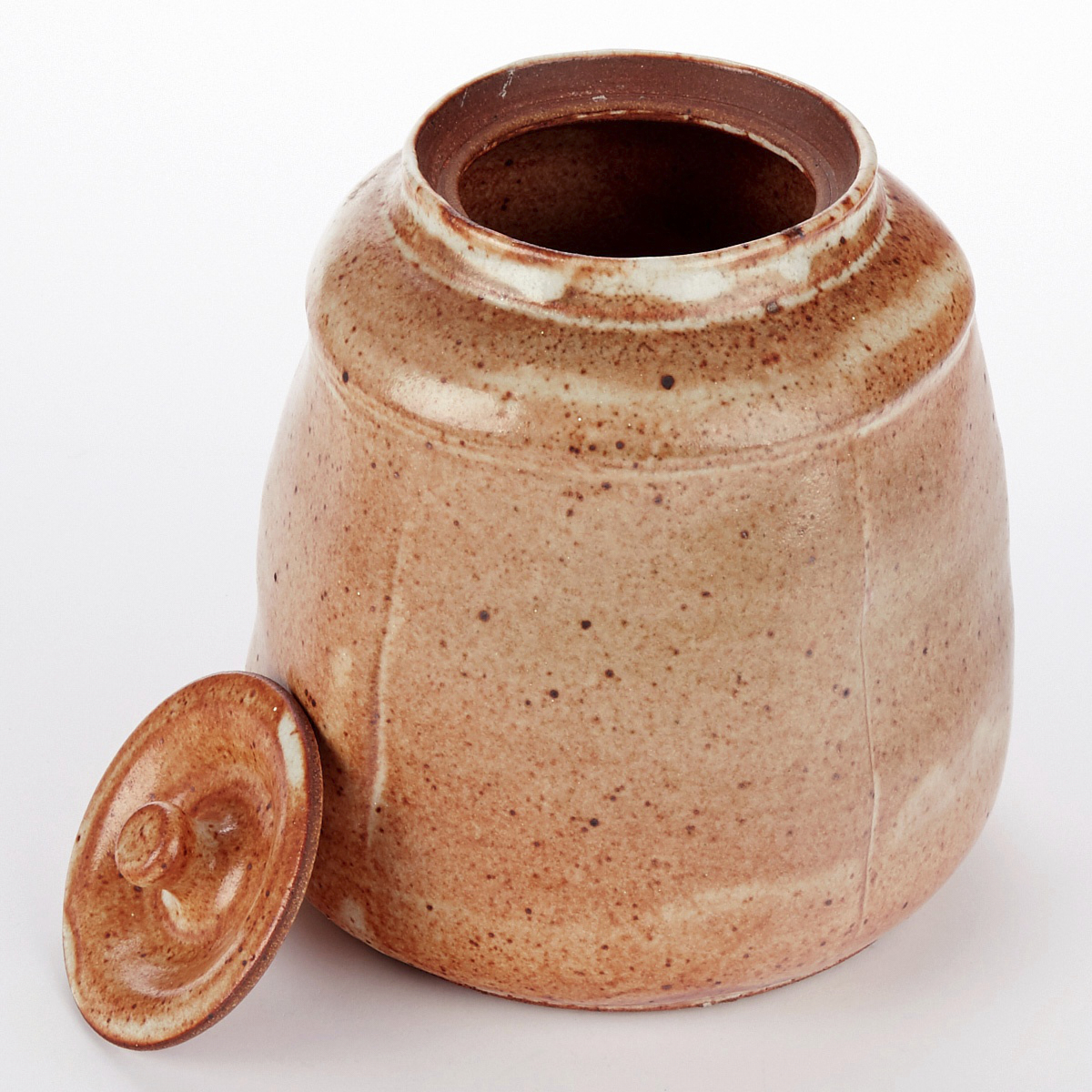 Warren MacKenzie Studio Pottery Lidded Jar - Image 5 of 6