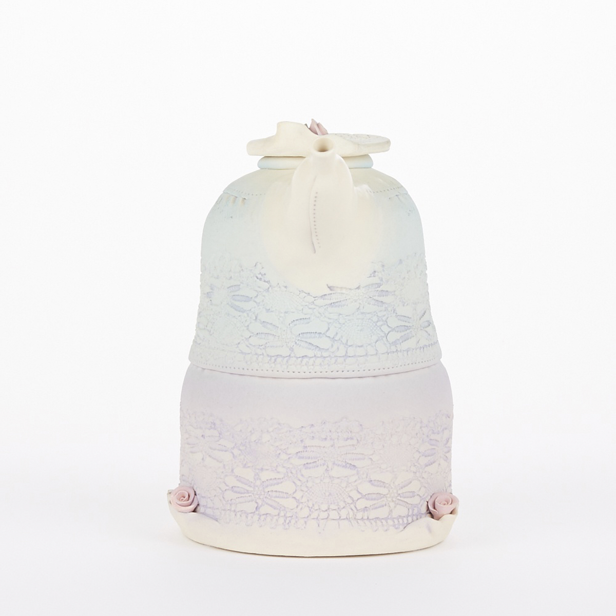 Laura Peery Porcelain Teapot - Image 4 of 6