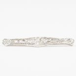 Diamond and White Gold Brooch
