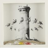 Banksy "Walled off Hotel Box Set" Mixed Media Print