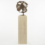Paul Granlund "Anthrosphere" Bronze Sculpture w/ Book