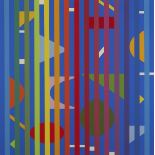 Yaacov Agam Abstract Serigraph