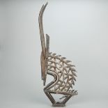 Bambara Chiwara Antelope African Headdress Mali